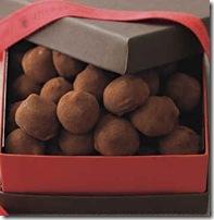 hand rolled truffles